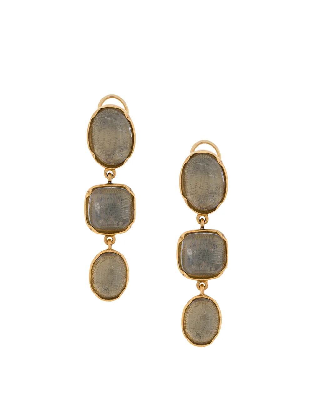 Серьги-подвески Cabochons Goossens, золотой
Серьги-подвески Cabochons Goossens, золотой
