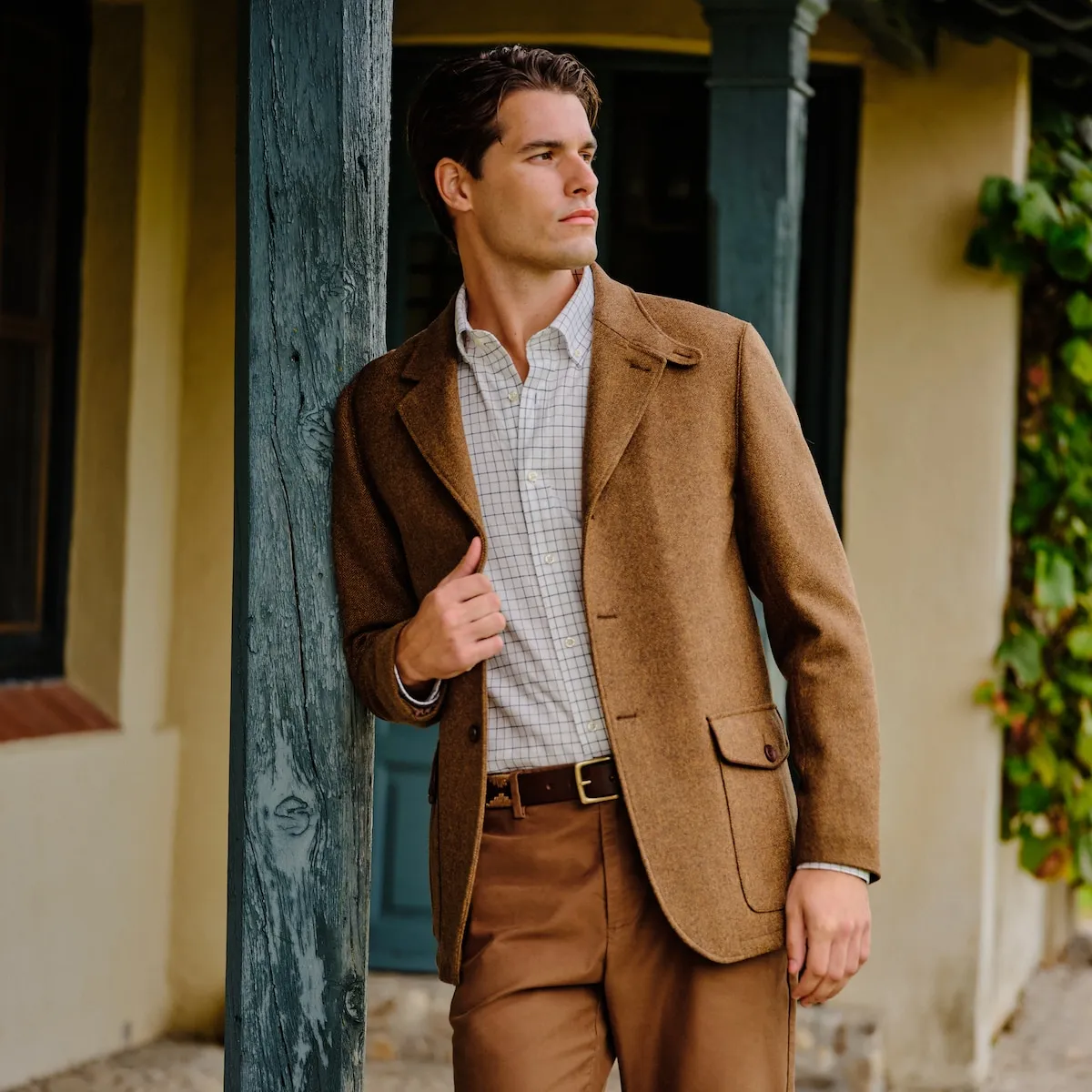 Стеганая твидовая куртка Verhunt, коричневый
Стеганая твидовая куртка Verhunt, коричневый