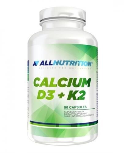 Allnutrition, - Кальций - D3+K2 - 90 капсул, мультиколор
Allnutrition, - Кальций - D3+K2 - 90 капсул, мультиколор