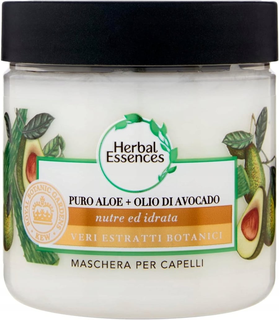 Маска для волос Herbal Essences с чистым алоэ и маслом авокадо 250 мл
Маска для волос Herbal Essences с чистым алоэ и маслом авокадо 250 мл
