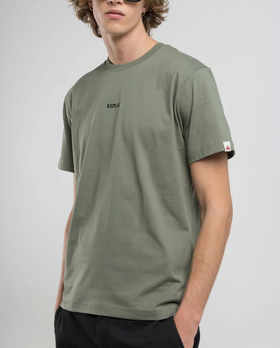 Мужская футболка с коротким рукавом и круглым вырезом Replay, цвет Kaki
Мужская футболка с коротким рукавом и круглым вырезом Replay, цвет Kaki