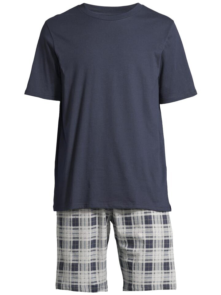 Пижама Schiesser Night & Home, цвет grau kariert/blau
Пижама Schiesser Night & Home, цвет grau kariert/blau