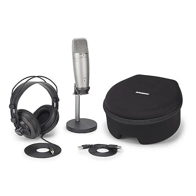 Микрофон Samson C01U Pro USB Microphone Podcasting Pack
Микрофон Samson C01U Pro USB Microphone Podcasting Pack