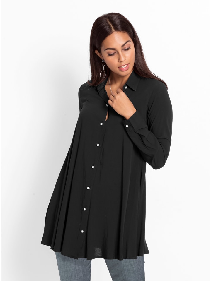 Длинная блузка черного цвета WITT WEIDEN
Длинная блузка черного цвета WITT WEIDEN