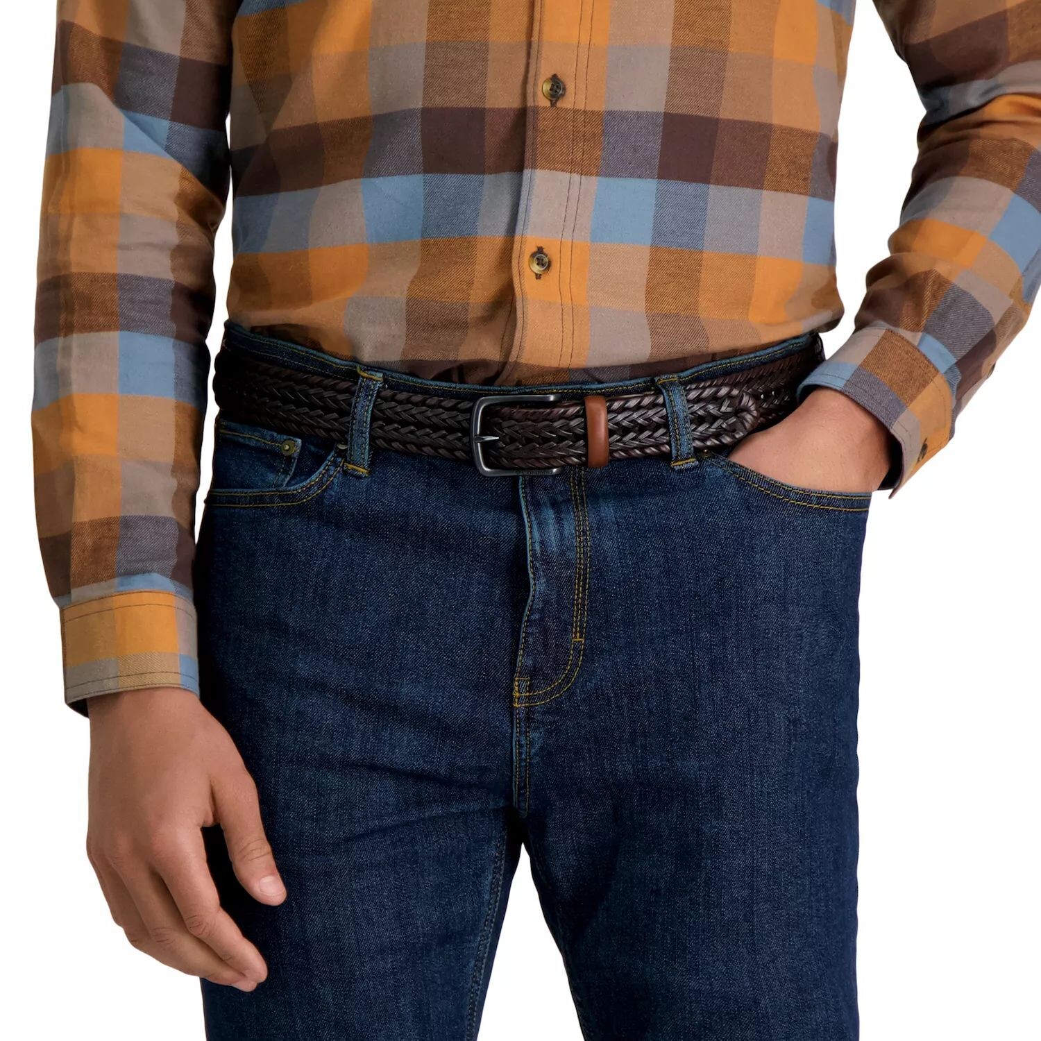 Мужской плетеный ремень Columbia
Мужской плетеный ремень Columbia