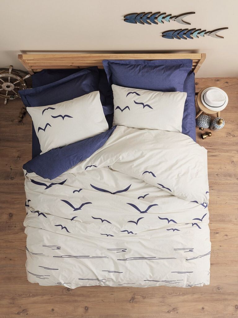 L'Essentiel Linge de Maison, Larum - Dark Blue, комплект двойных пододеяльников Ranforce (DE), темно-синий, 100 % ХЛОПОК RANFORCE, 200 x 200 см
L'Essentiel Linge de Maison, Larum - Dark Blue, комплект двойных пододеяльников Ranforce (DE), темно-синий, 100 % ХЛОПОК RANFORCE, 200 x 200 см