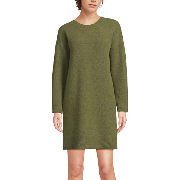 Женское мини-платье-свитер с пушистым бантом на спине Lands' End, Olive Drab Heather
Женское мини-платье-свитер с пушистым бантом на спине Lands' End, Olive Drab Heather