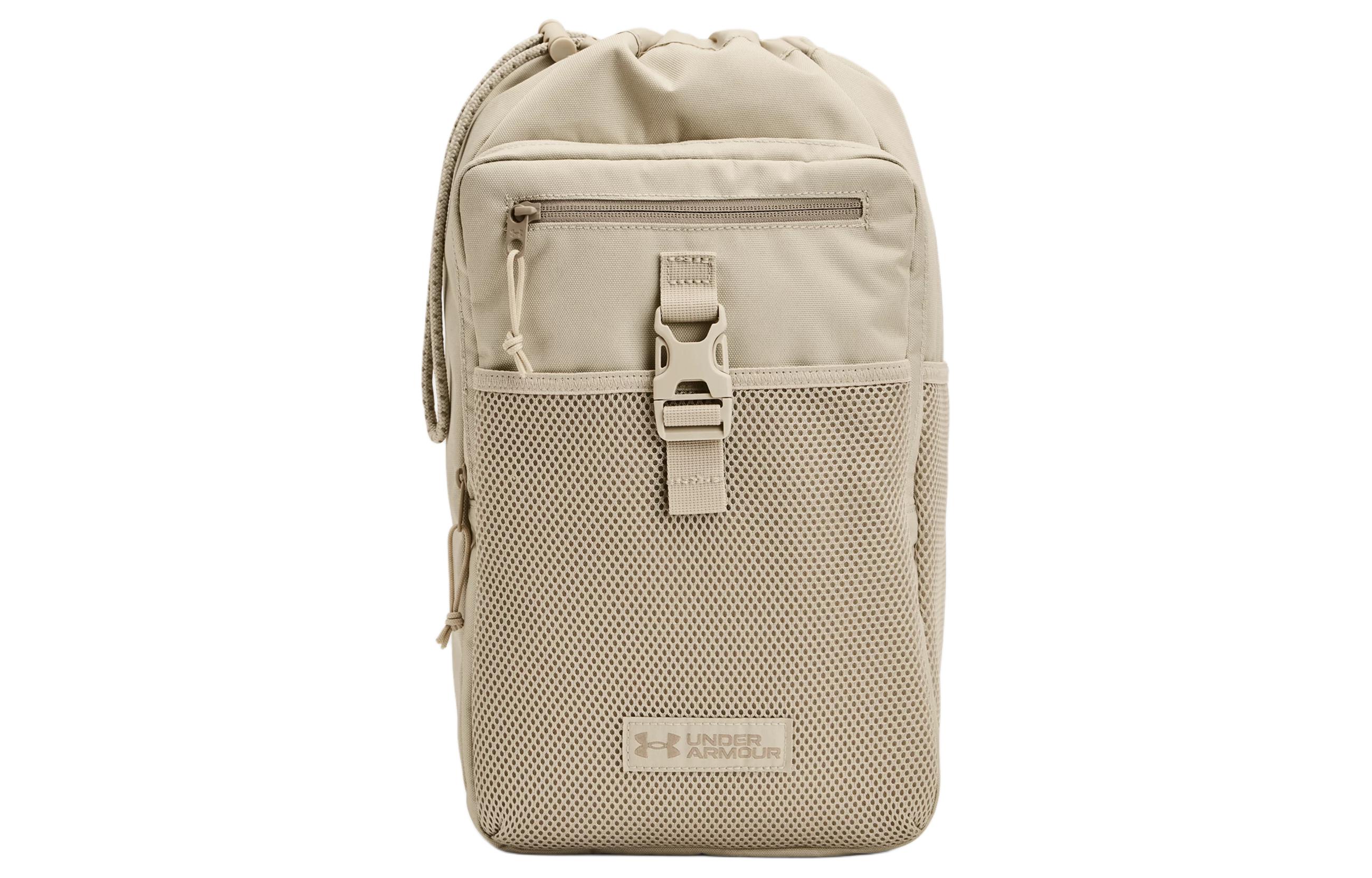 Полиэстеровая сумка-слинг, через плечо унисекс хаки серый Under Armour 
Полиэстеровая сумка-слинг, через плечо унисекс хаки серый Under Armour