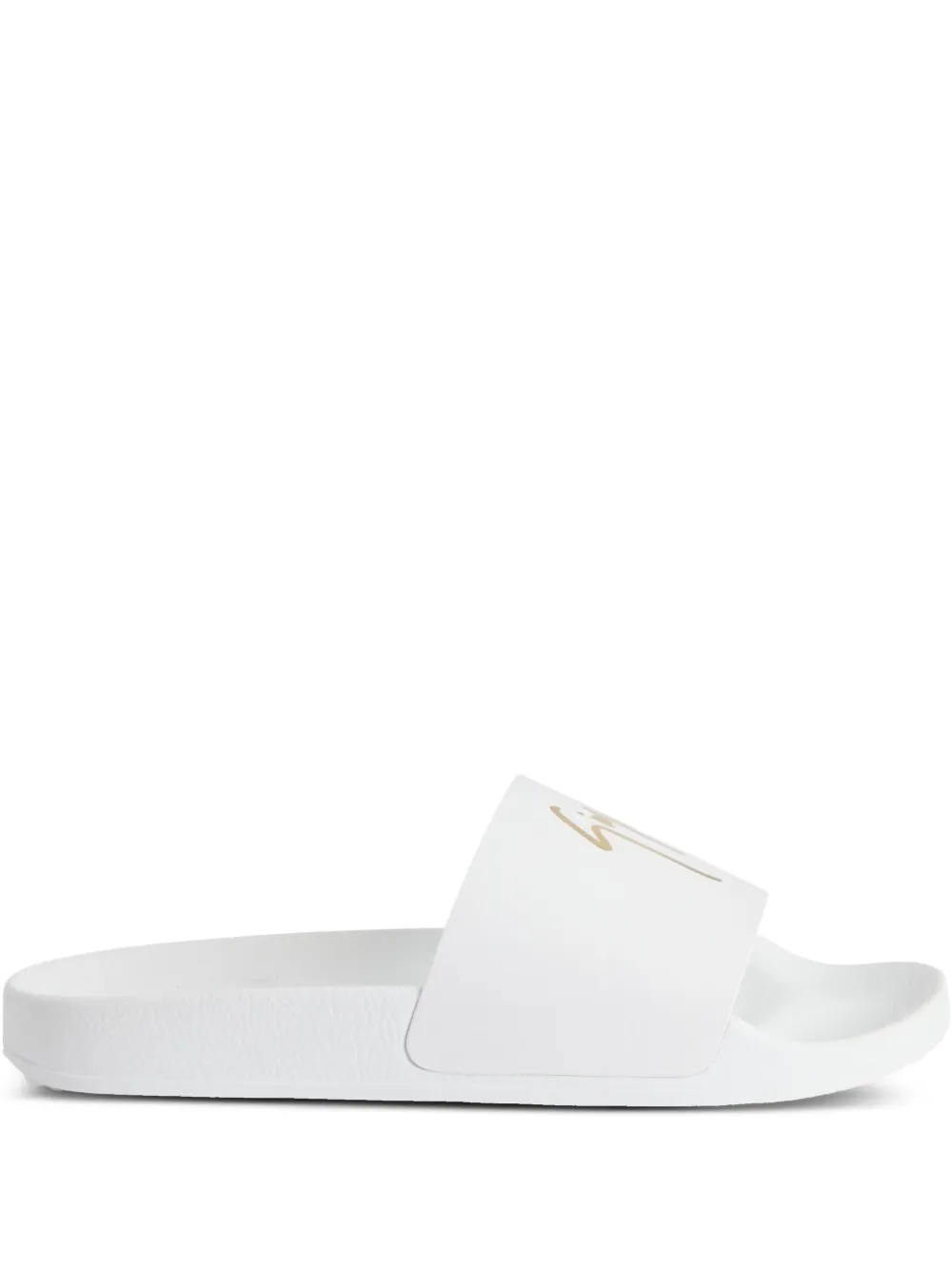 Шлепанцы Brett с логотипом Giuseppe Zanotti, белый
Шлепанцы Brett с логотипом Giuseppe Zanotti, белый