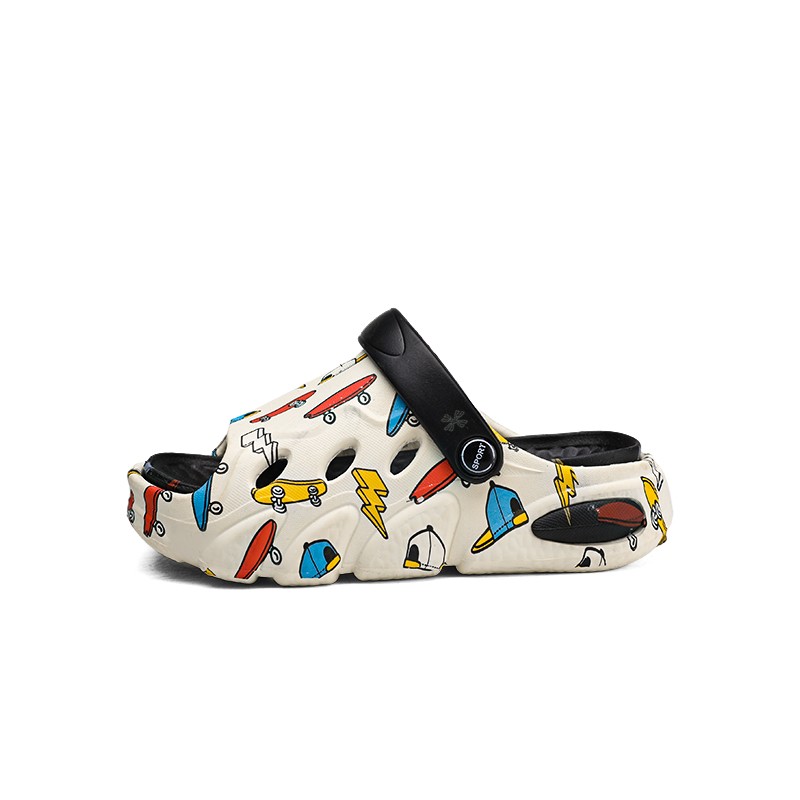 Детские шлепанцы с противоскользящим покрытием YUZHAOLIN, белый/черный
Детские шлепанцы с противоскользящим покрытием YUZHAOLIN, белый/черный