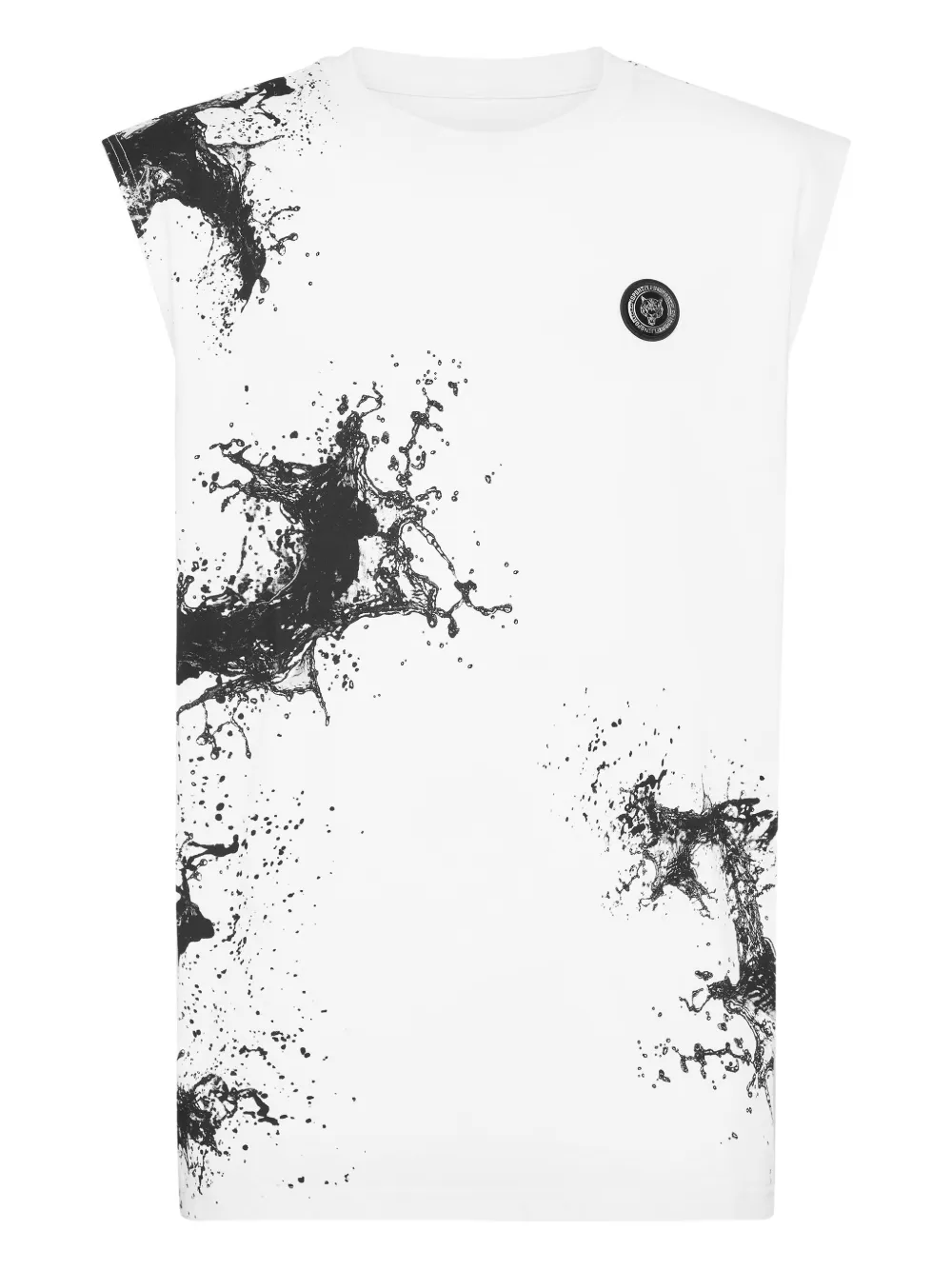 Топ splash без рукавов Plein Sport, белый
Топ splash без рукавов Plein Sport, белый