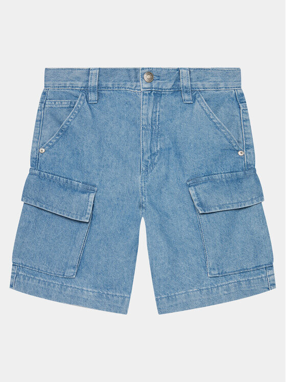 Джинсовые шорты свободного кроя United Colors Of Benetton, синий
Джинсовые шорты свободного кроя United Colors Of Benetton, синий