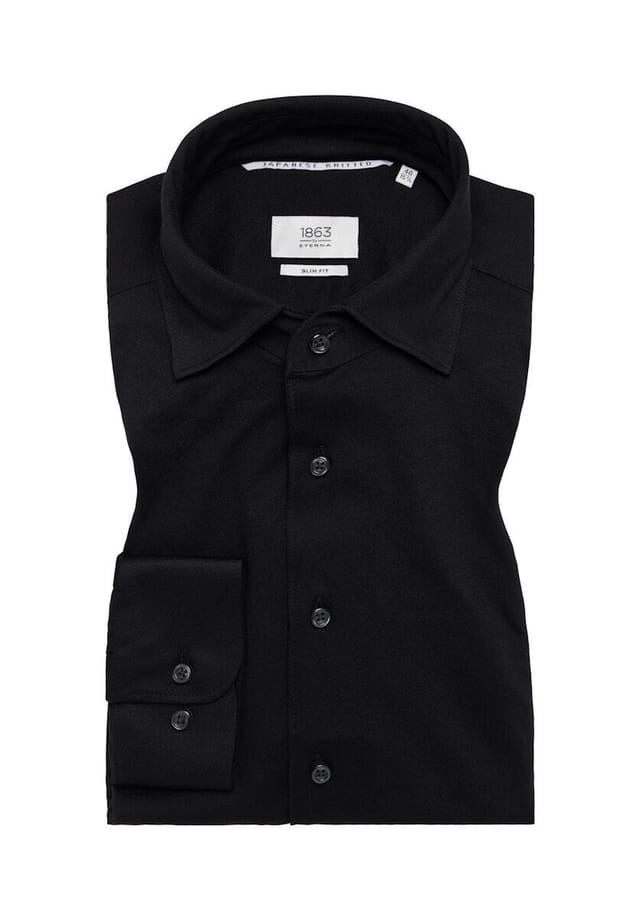 Рубашка с длинными рукавами Eterna, черный
Рубашка с длинными рукавами Eterna, черный