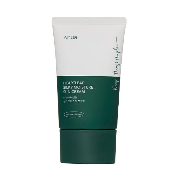 Солнцезащитный крем для лица spf 50+ ANUA Heartleaf Silky Moisture Sun Cream, 50 мл
Солнцезащитный крем для лица spf 50+ ANUA Heartleaf Silky Moisture Sun Cream, 50 мл