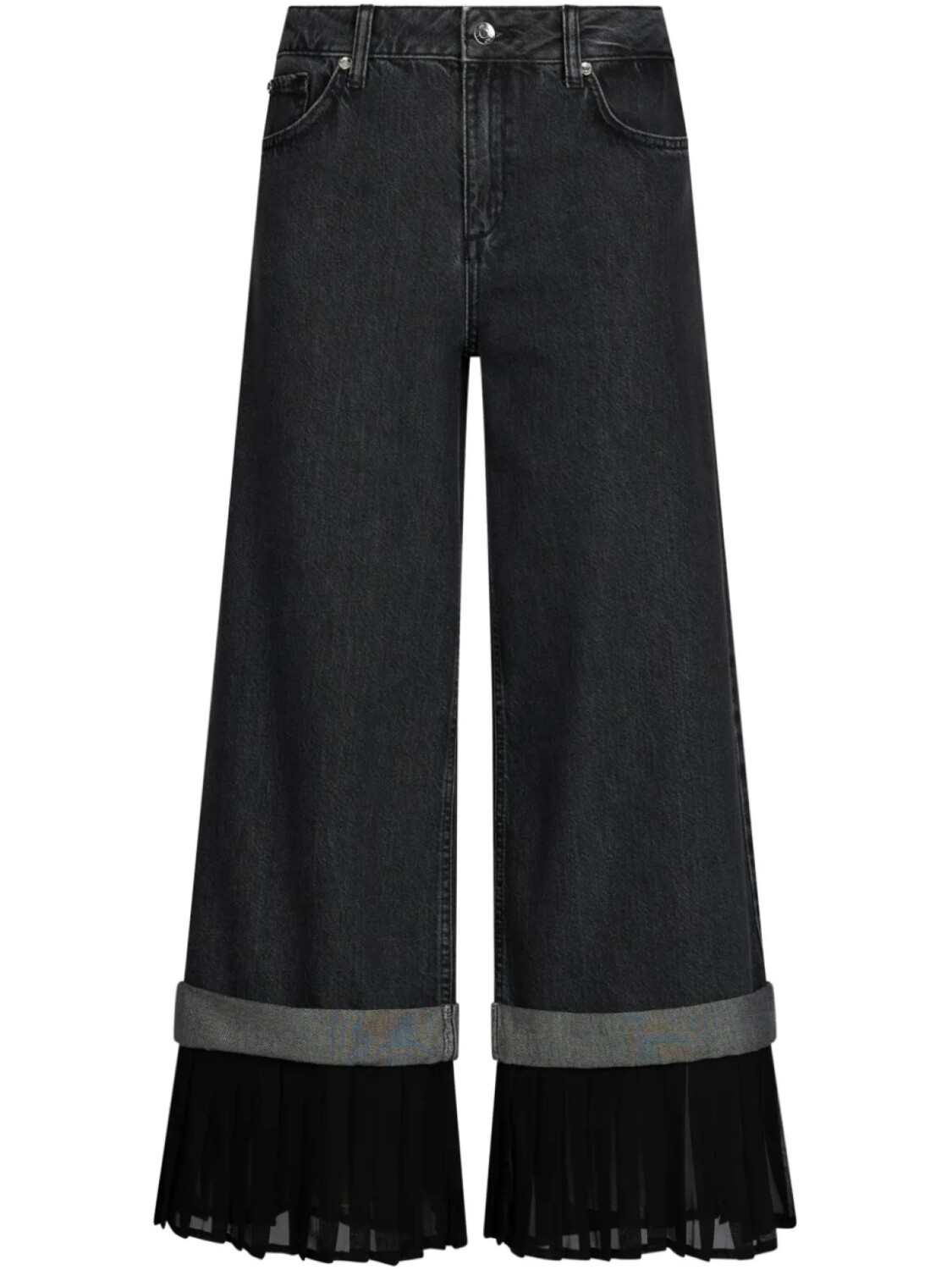 LIU JO расклешенные джинсы с завышенной талией, черный
LIU JO расклешенные джинсы с завышенной талией, черный