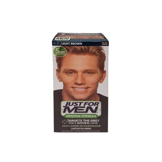 Шампунь-краска для мужчин H-25 Светло-коричневый, 60 мл Just For Men, Original Formula
Шампунь-краска для мужчин H-25 Светло-коричневый, 60 мл Just For Men, Original Formula