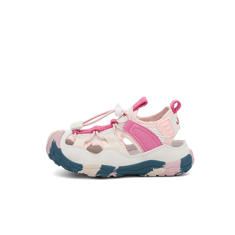 Детские сандалии с противоскользящей подошвой, устойчивые к истиранию, дышащие, с противоскользящей подошвой Jeep, розовый/белый/слоновая кость
Детские сандалии с противоскользящей подошвой, устойчивые к истиранию, дышащие, с противоскользящей подошвой Jeep, розовый/белый/слоновая кость