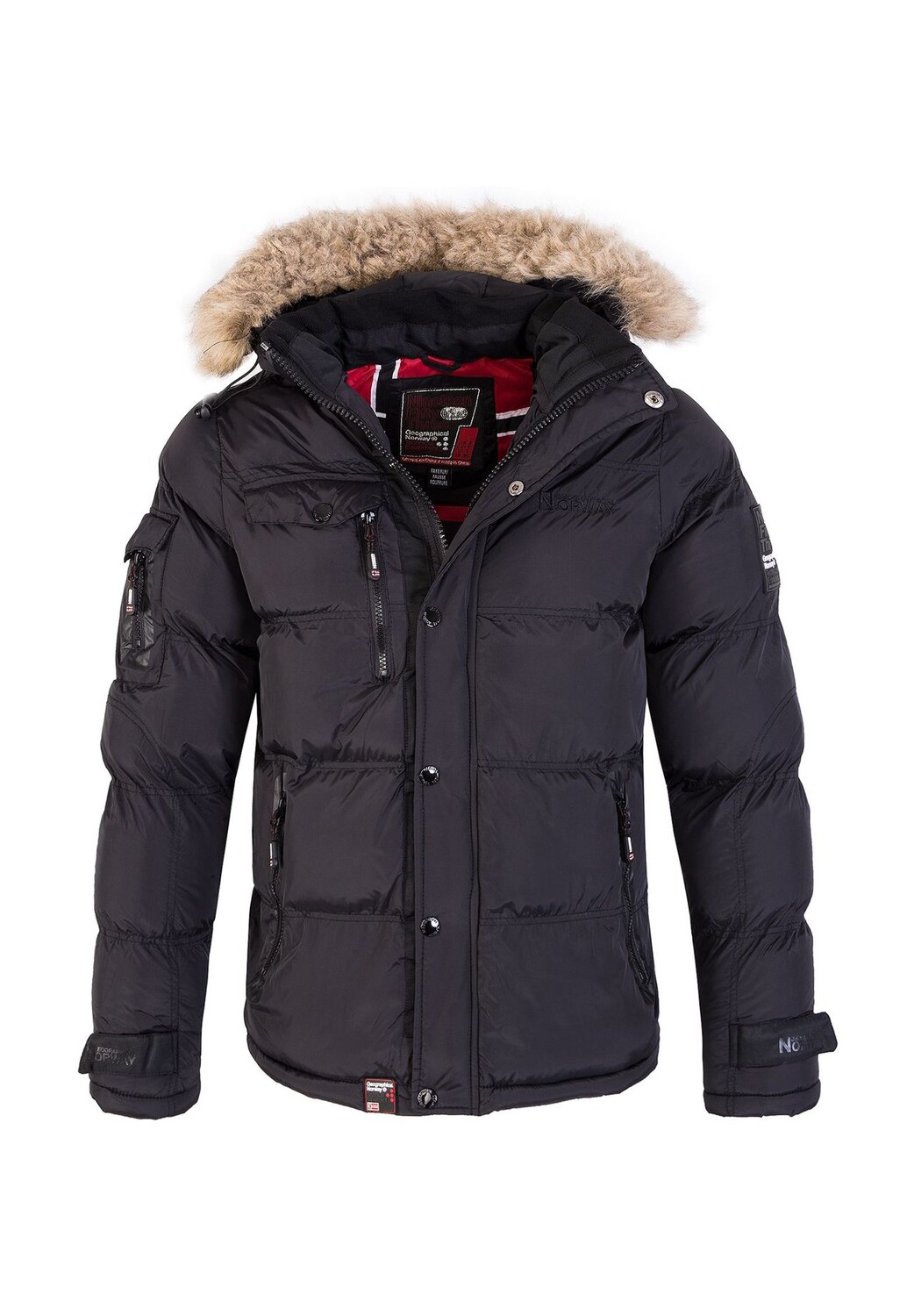 Куртка зимняя куртка обычного кроя GEOGRAPHICAL NORWAY, черный
Куртка зимняя куртка обычного кроя GEOGRAPHICAL NORWAY, черный