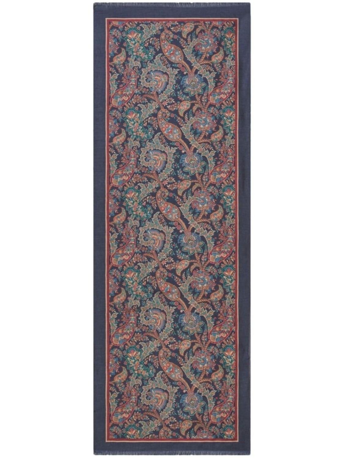 ETRO платок с цветочным принтом и бахромой, синий
ETRO платок с цветочным принтом и бахромой, синий