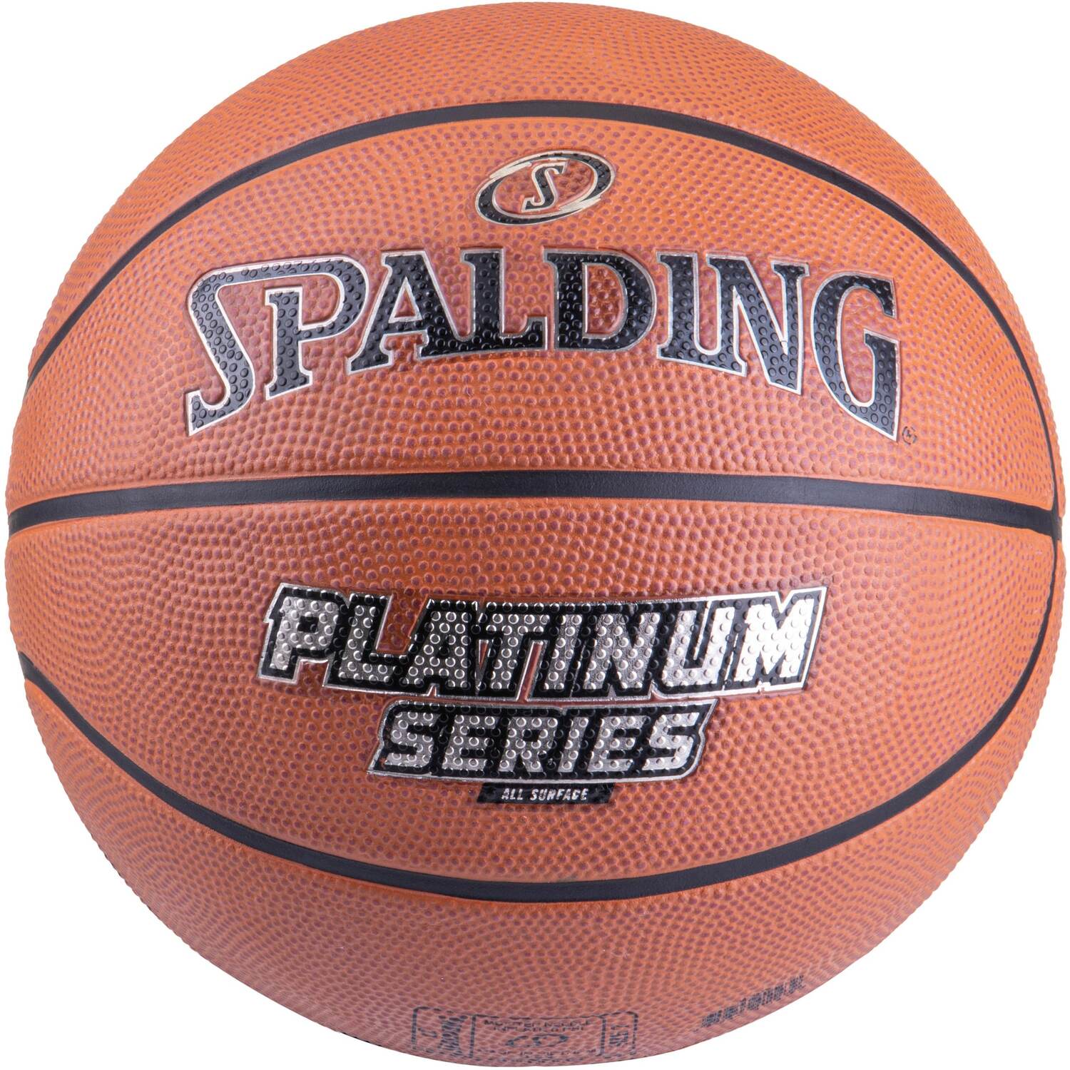 SPALDING Мяч 'Platinum Series Rubber' в оранжевом цвете
SPALDING Мяч 'Platinum Series Rubber' в оранжевом цвете