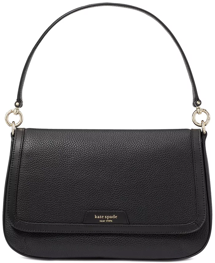 Сумка через плечо Hudson Small из шагреневой кожи с клапаном Kate Spade New York, черный
Сумка через плечо Hudson Small из шагреневой кожи с клапаном Kate Spade New York, черный