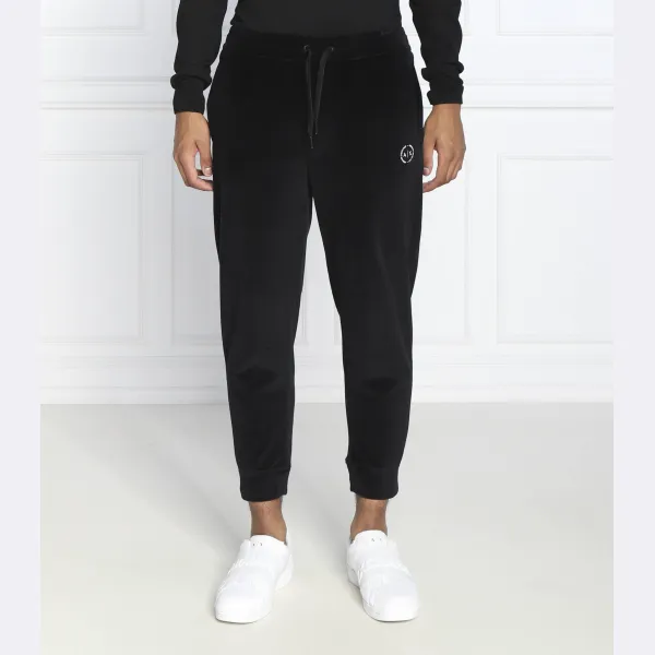 Брюки прямого кроя Armani Exchange, черный 
Брюки прямого кроя Armani Exchange, черный