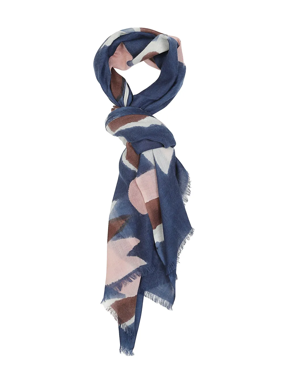 Шарф из шерсти с абстрактным принтом Altea, синий
Шарф из шерсти с абстрактным принтом Altea, синий