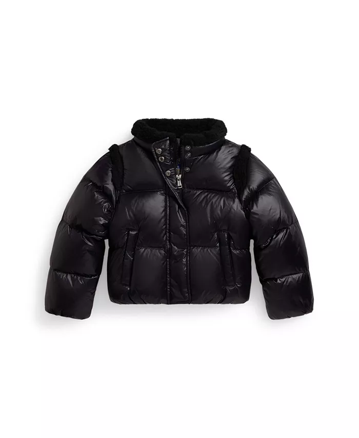 Детская куртка Boxy с отделкой из плюша Teddy для девочек 2T-6X Polo Ralph Lauren, черный
Детская куртка Boxy с отделкой из плюша Teddy для девочек 2T-6X Polo Ralph Lauren, черный