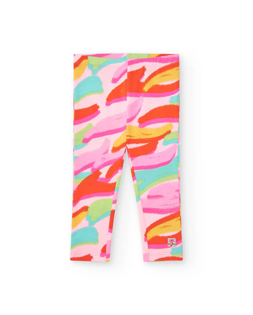 Леггинсы для девочек с принтом и эластичным поясом Tuc tuc, мультиколор
Леггинсы для девочек с принтом и эластичным поясом Tuc tuc, мультиколор