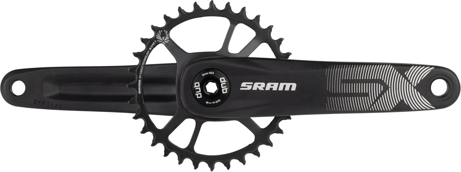 Система шатунов SX Eagle 12-скоростная SRAM, Black
Система шатунов SX Eagle 12-скоростная SRAM, Black