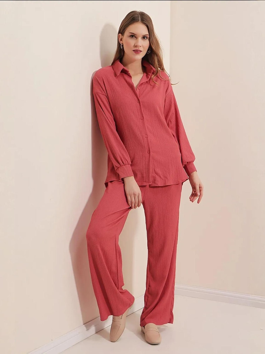 Брючный костюм Bigdart, малиновый
Брючный костюм Bigdart, малиновый