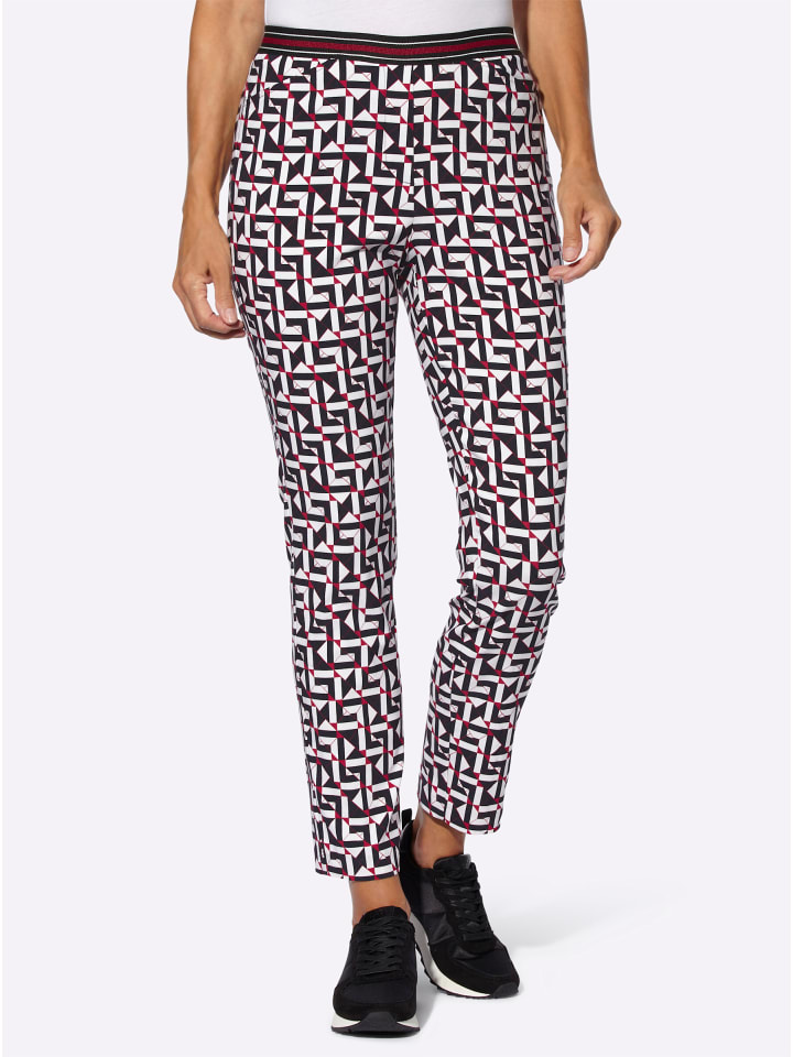 Брюки Bengaline с черно-красным принтом WITT WEIDEN
Брюки Bengaline с черно-красным принтом WITT WEIDEN