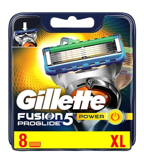Картриджи для бритвы Gillette Fusion 5 Proglide Power 8 шт.
Картриджи для бритвы Gillette Fusion 5 Proglide Power 8 шт.