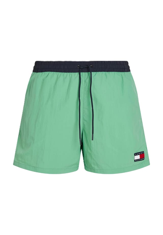 Шорты для плавания с эластичным поясом Tommy Hilfiger, зеленый
Шорты для плавания с эластичным поясом Tommy Hilfiger, зеленый