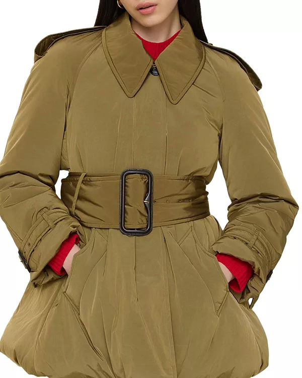 Пальто из стеганой ткани с поясом Berryhill Burberry, коричневый
Пальто из стеганой ткани с поясом Berryhill Burberry, коричневый