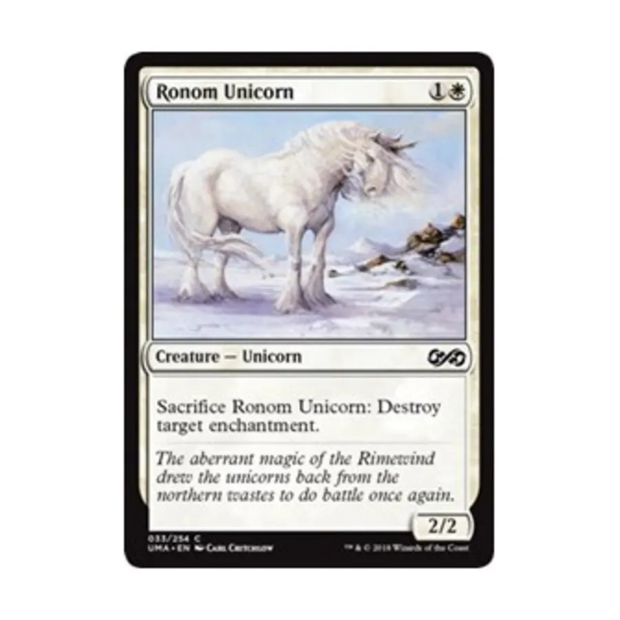 CCG Роном Единорог (К), MTG - Ultimate Masters
CCG Роном Единорог (К), MTG - Ultimate Masters