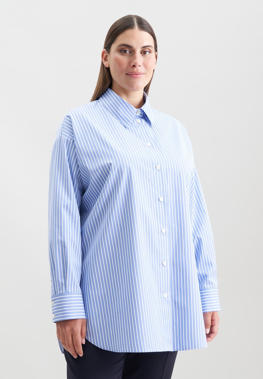 Блуза Seidensticker Button-down blouse, Blue
Блуза Seidensticker Button-down blouse, Blue