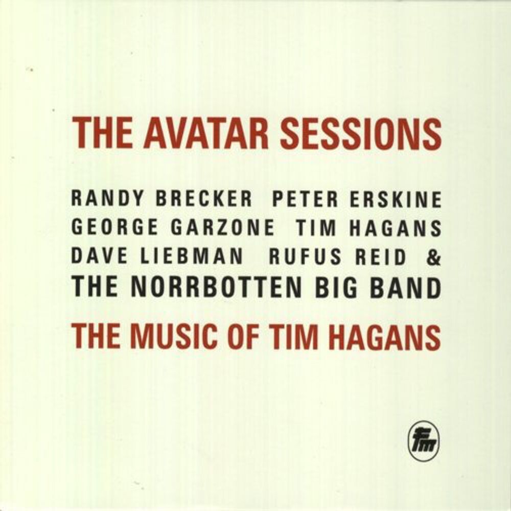 Диск CD Avatar Sessions-Music Of Tim H - Norrbotten Big Band
Диск CD Avatar Sessions-Music Of Tim H - Norrbotten Big Band