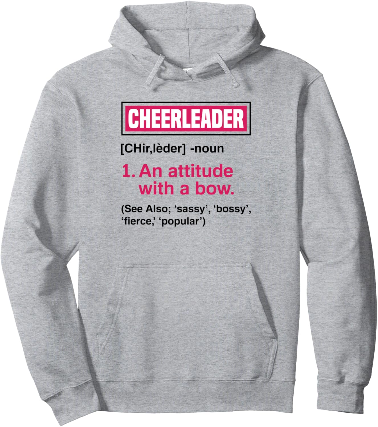 Худи для чирлидеров A Attitude With A Bow Cheerleader Gift Idea Cheerleading Gymnast Sport, серый
Худи для чирлидеров A Attitude With A Bow Cheerleader Gift Idea Cheerleading Gymnast Sport, серый