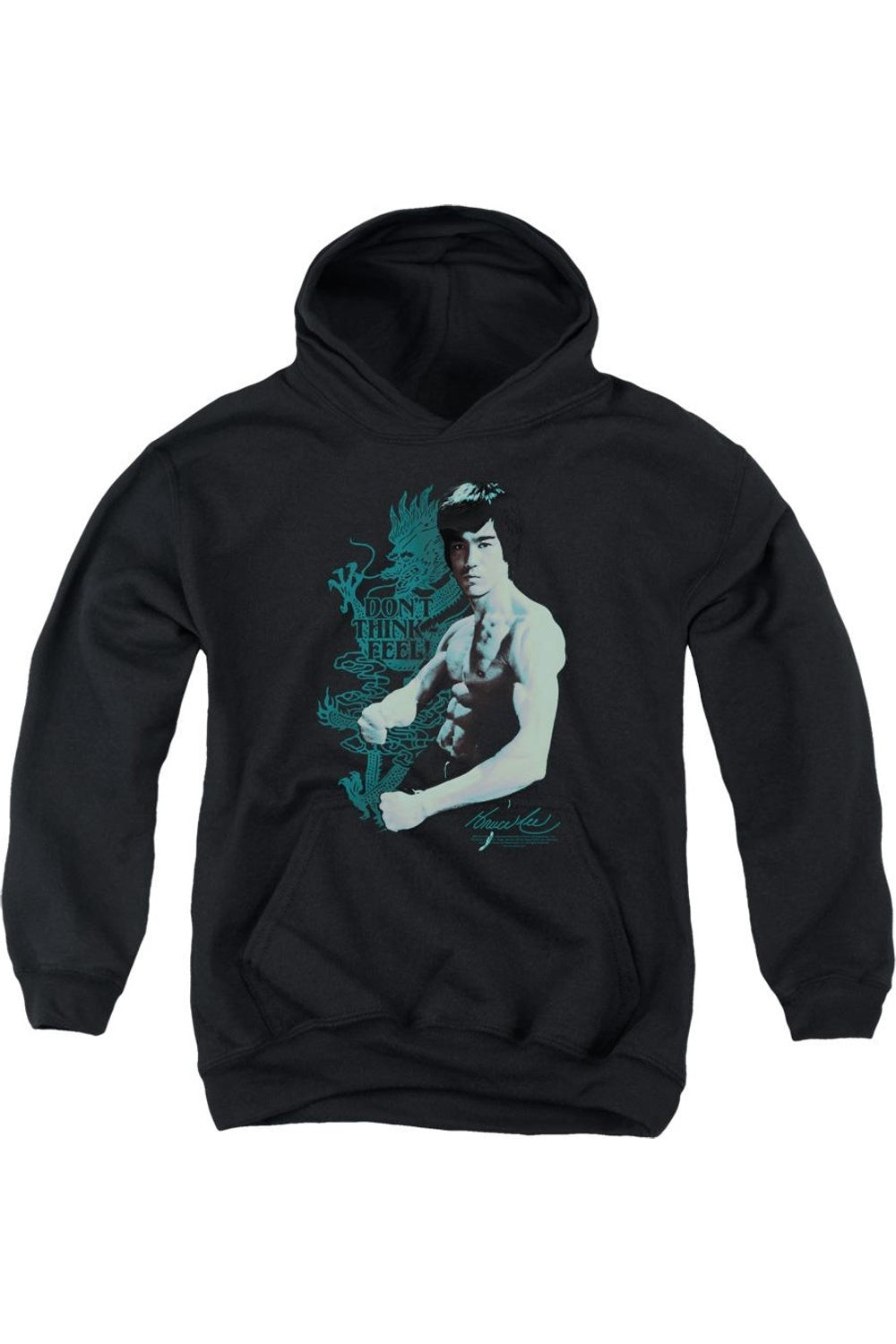 Брюс Ли Фил Юз Пуловер с капюшоном Gildan, черный
Брюс Ли Фил Юз Пуловер с капюшоном Gildan, черный