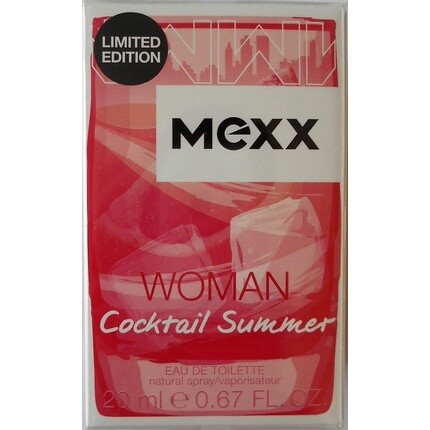 Туалетная вода Woman Cocktail Summer спрей 20 мл, Mexx
Туалетная вода Woman Cocktail Summer спрей 20 мл, Mexx