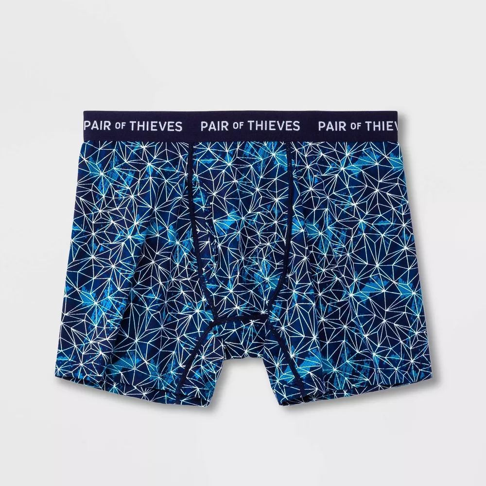 Пара мужских трусов-боксеров Thieves Super Fit Pair of Thieves, цвет Blue/Purple/White
Пара мужских трусов-боксеров Thieves Super Fit Pair of Thieves, цвет Blue/Purple/White