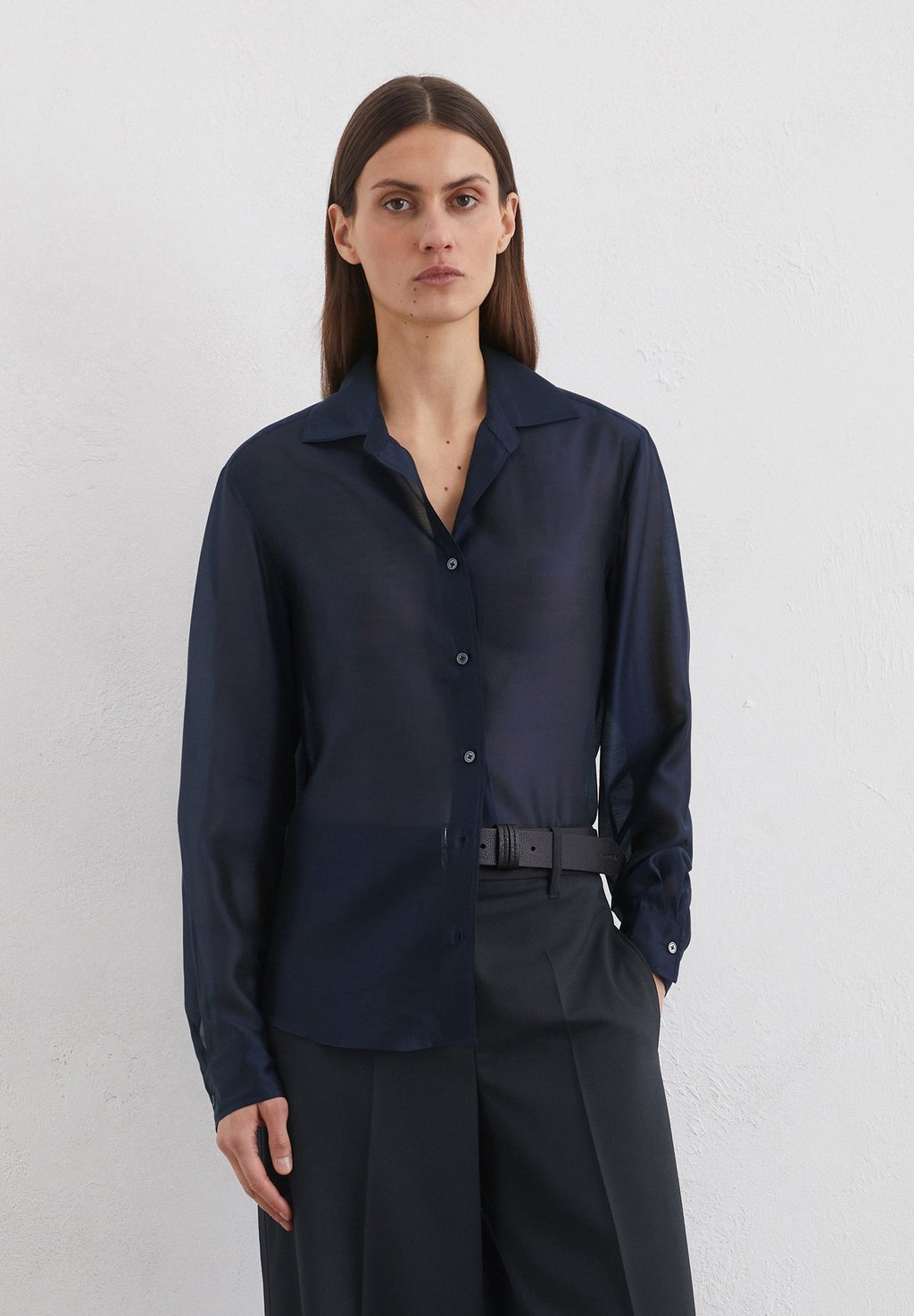 Блузка на пуговицах Marc O'Polo, темно-синий
Блузка на пуговицах Marc O'Polo, темно-синий