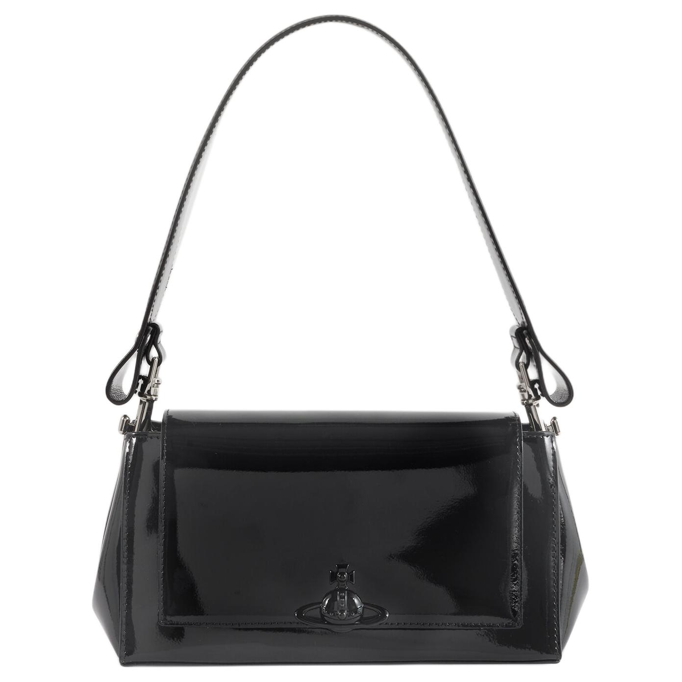 Кожаная сумка через плечо среднего размера женская черная Vivienne Westwood
Кожаная сумка через плечо среднего размера женская черная Vivienne Westwood