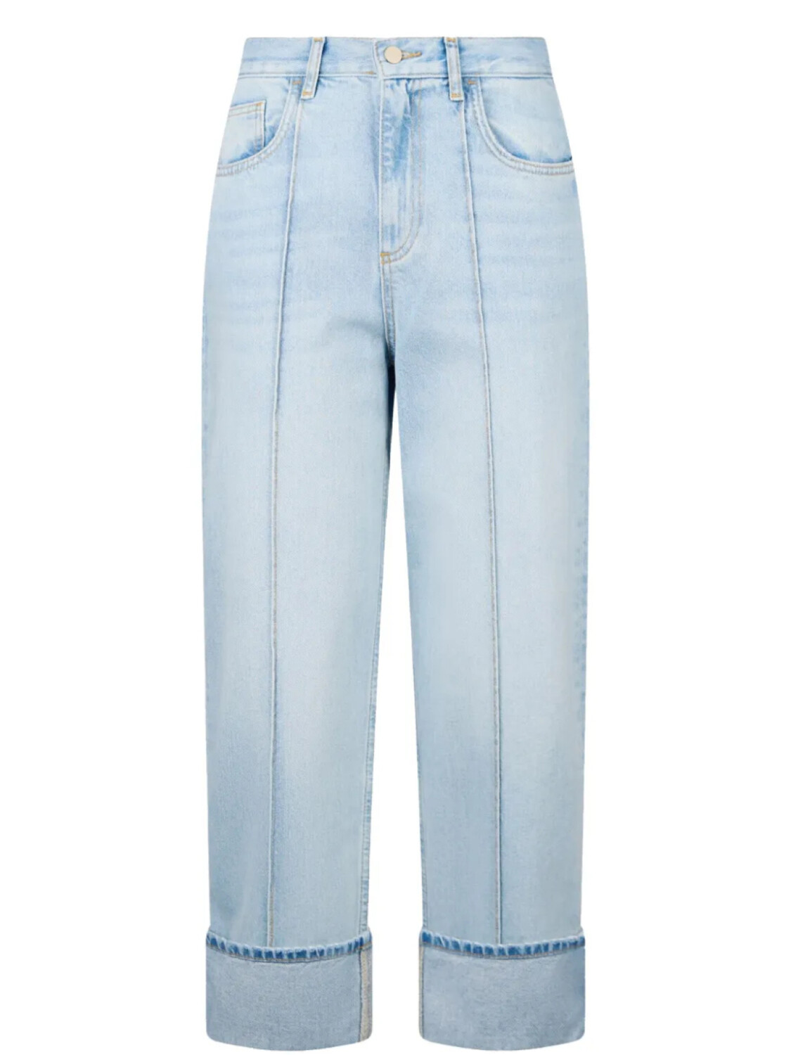 LIU JO Прямые укороченные джинсы, синий
LIU JO Прямые укороченные джинсы, синий