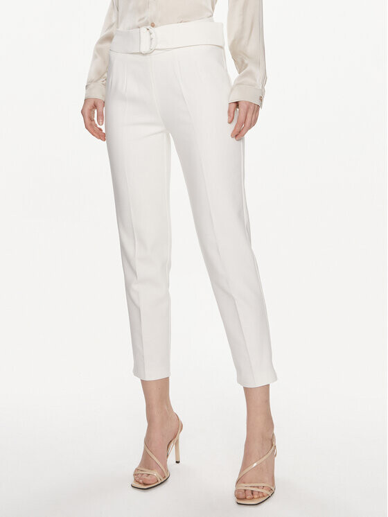 Тканевые брюки стандартного кроя Morgan, экрю
Тканевые брюки стандартного кроя Morgan, экрю