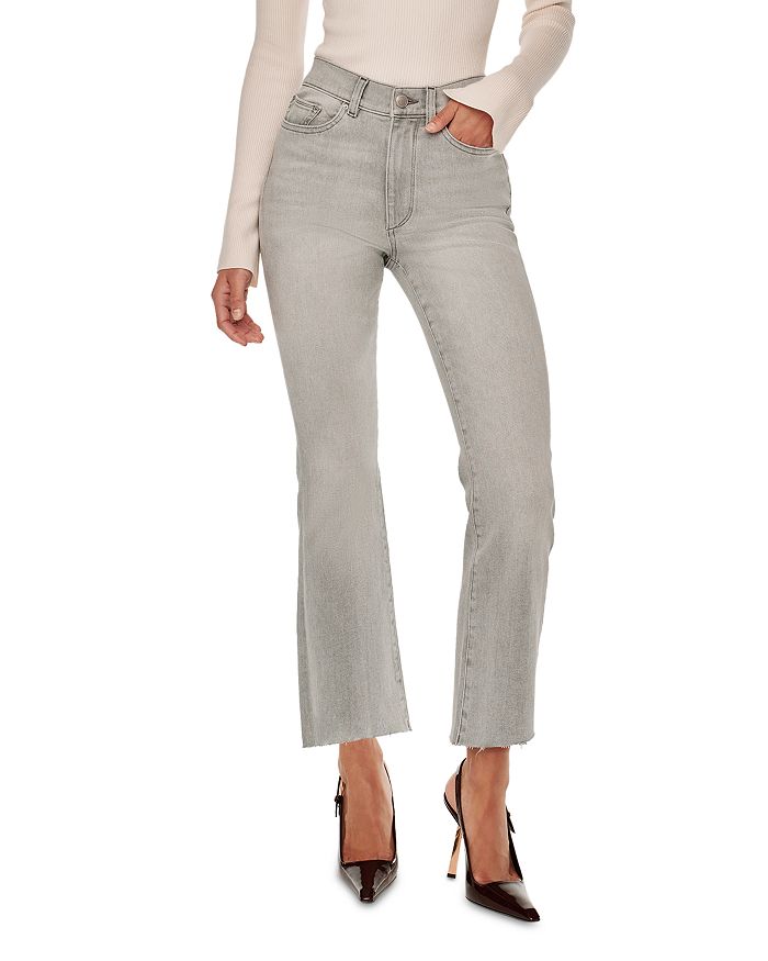 Брюки джинсовые укороченные зауженные к низу Bridget Bootcut High Rise Instasculpt в цвете Light Smoke DL1961, серый
Брюки джинсовые укороченные зауженные к низу Bridget Bootcut High Rise Instasculpt в цвете Light Smoke DL1961, серый