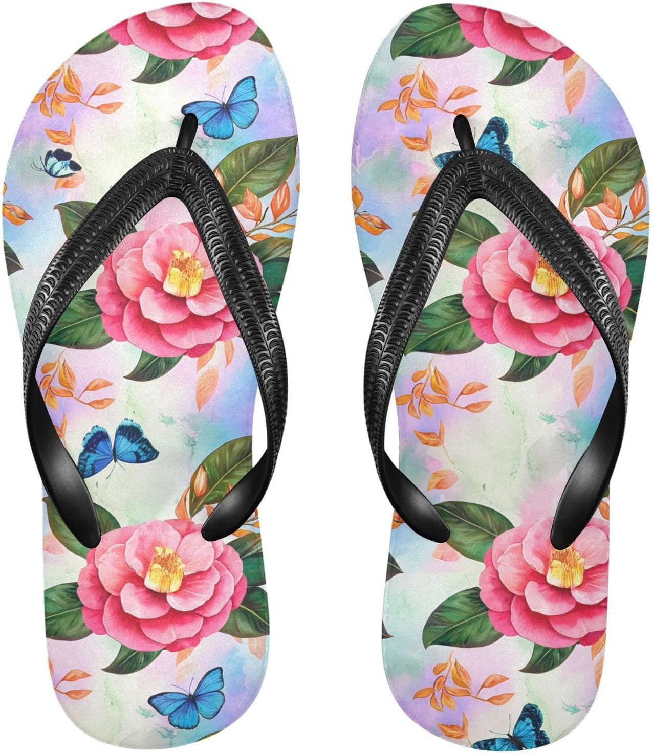 Вьетнамки Camellia Butterfly с листьями, пляжные шлепанцы, резиновые нескользящие летние тапочки для женщин и мужчин Sinestour, Camellia Butterfly Leaves
Вьетнамки Camellia Butterfly с листьями, пляжные шлепанцы, резиновые нескользящие летние тапочки для женщин и мужчин Sinestour, Camellia Butterfly Leaves