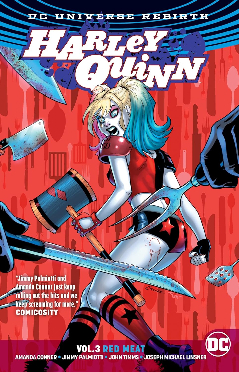 Harley Quinn Vol. 3: Red Meat (Rebirth) (Harley Quinn: Rebirth) (DC Comics)
Harley Quinn Vol. 3: Red Meat (Rebirth) (Harley Quinn: Rebirth) (DC Comics)