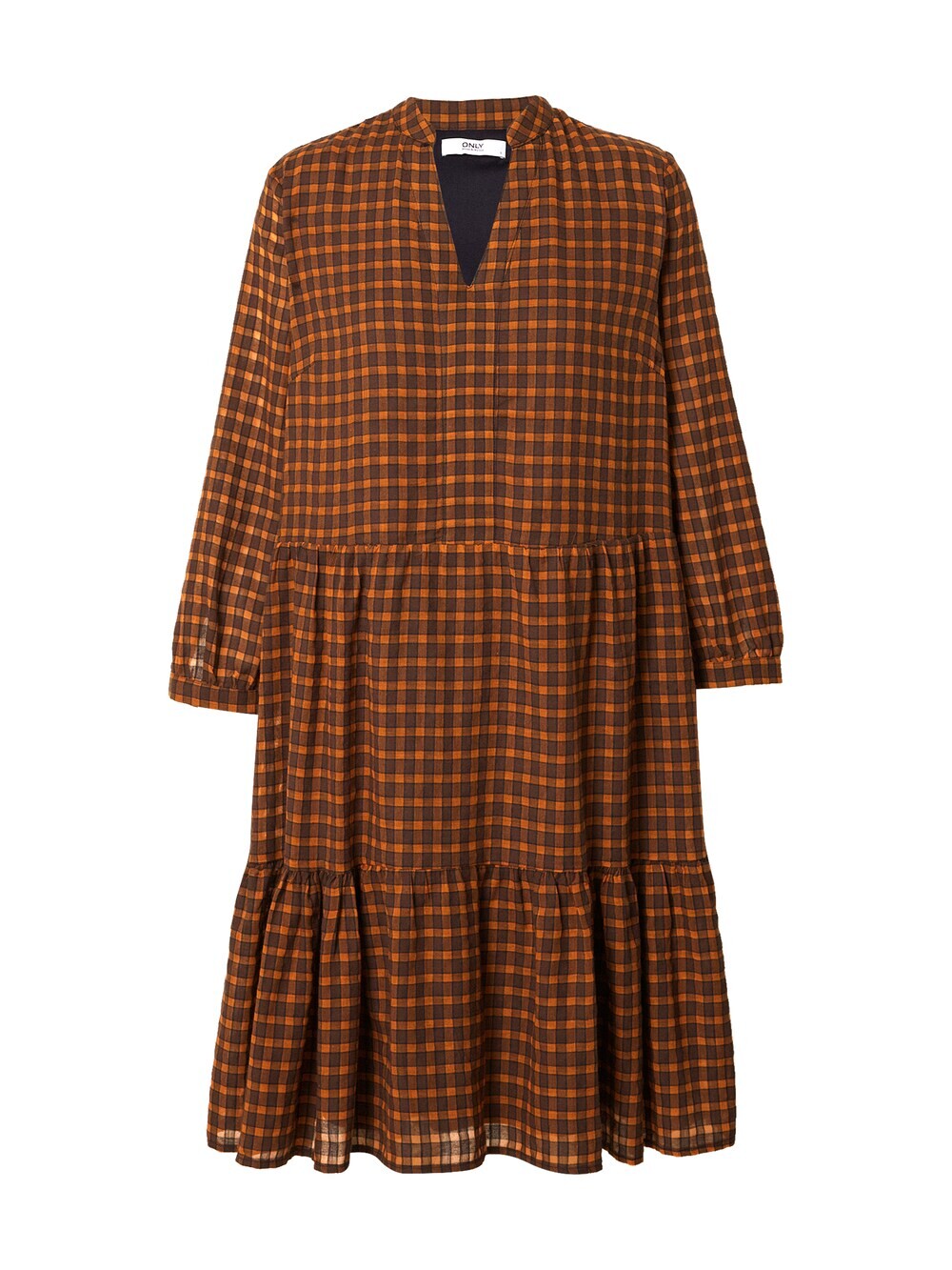 Рубашка-платье Only Filia, коричневый/оранжевый
Рубашка-платье Only Filia, коричневый/оранжевый